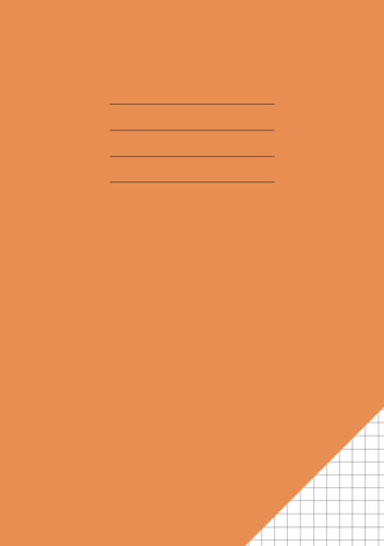 Maths exercise book - 5mm, square