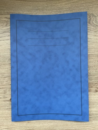 School exercise book blue - school,