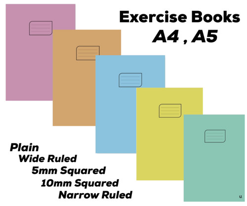 Exercise books school - school, homework