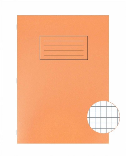 Silvine orange a4 squared - 5,