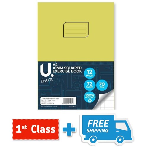 Squared exercise book - u.®,